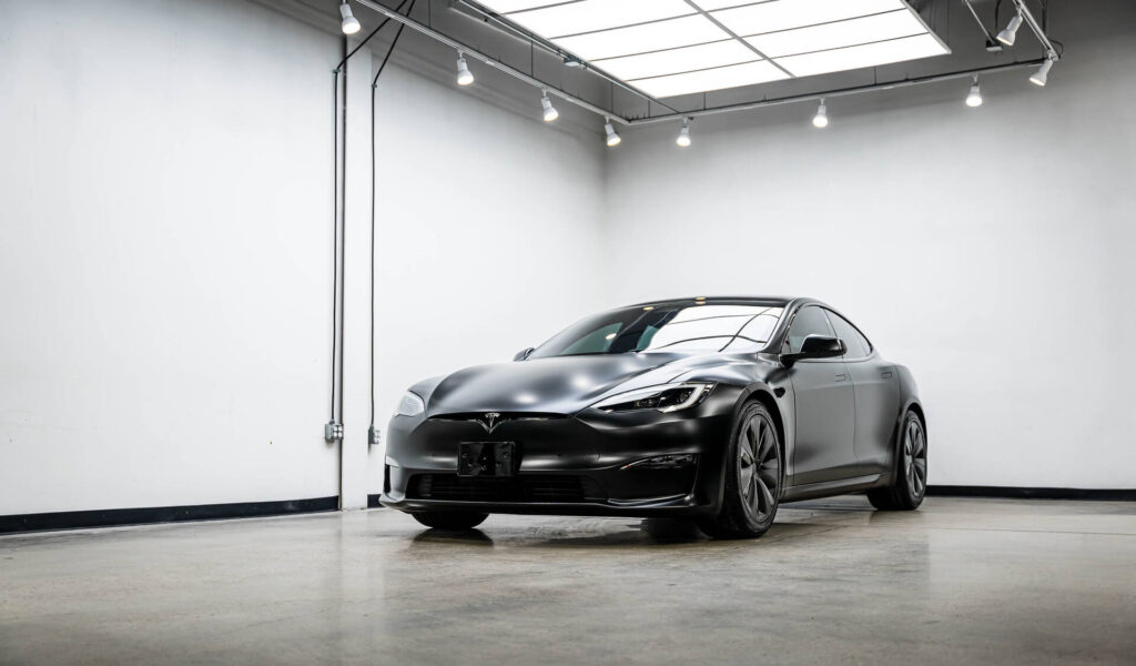 Stealth Tesla Model S With PPF